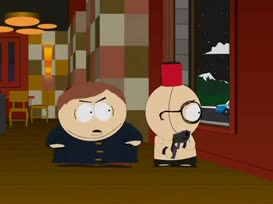 Goddammit Butters, what did I say about shooting guys in the dick?