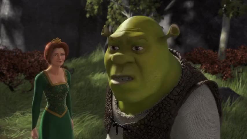 Quiz for What line is next for "Shrek "? screenshot