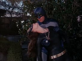 Just a little Bat-Sleep, Catwoman.