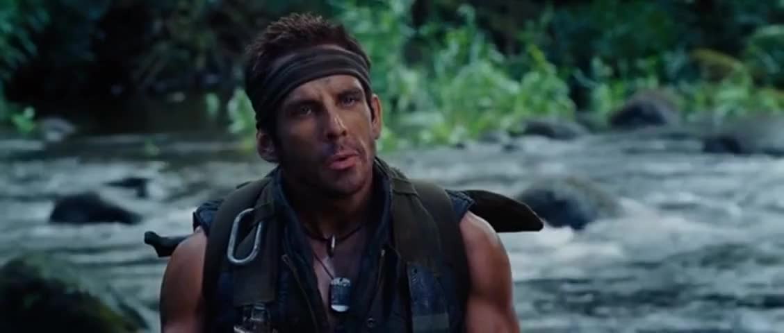 Quiz for What line is next for "Tropic Thunder "? screenshot
