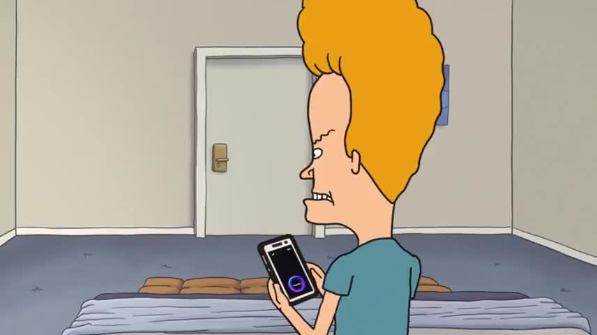 Damn it, Beavis, are you talking to Serena?