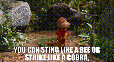 Yarn You Can Sting Like A Bee Or Strike Like A Cobra Alvin And The Chipmunks Chipwrecked Video Gifs By Quotes Ec5da6f8 紗