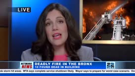 that killed ten people in the Bronx last night during a fire.
