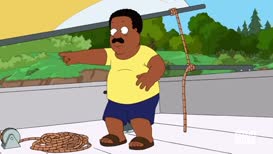 Quiz for What line is next for "The Cleveland Show "?