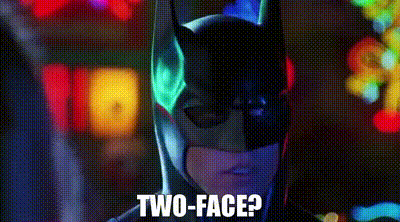 YARN | Two-Face? | Batman Forever (1995) | Video clips by quotes | ed17f984  | 紗