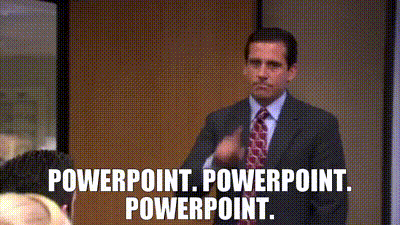 YARN | PowerPoint. PowerPoint. PowerPoint. | The Office (2005) - S04E04  Dunder Mifflin Infinity (Part 2) | Video clips by quotes | edbbfa2b | 紗