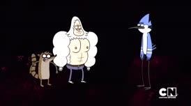 Mordecai! Dude! We're here to rescue you!