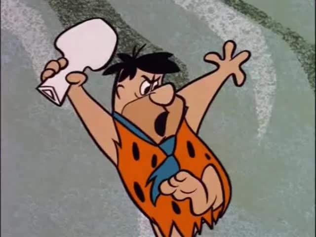 The Flintstones (1960) - S01E07 Comedy clip with quote - Oh, no, you don&ap...