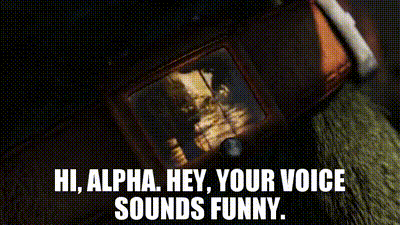 YARN | Hi, Alpha. Hey, your voice sounds funny. | Up (2009) | Video gifs by  quotes | f0be0d4d | 紗