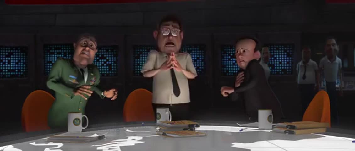 Quiz for What line is next for "Monsters vs. Aliens "? screenshot