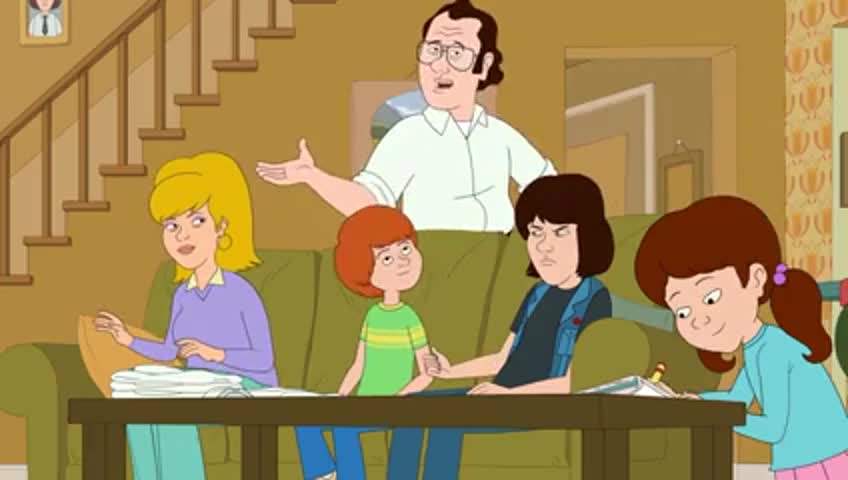 Quiz for What line is next for "F Is for Family "? screenshot