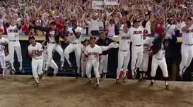 Quiz for What line is next for "Major League "?