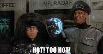 YARN | Hot! Too hot! | Spaceballs (1987) | Video clips by quotes | f4b4902f  | 紗