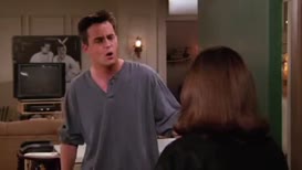 Oh, uh, he's not here right now. I'm Chandler.