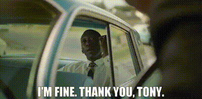YARN, I'm fine. Thank you, Tony., Green Book, Video gifs by quotes, f6cc2a12