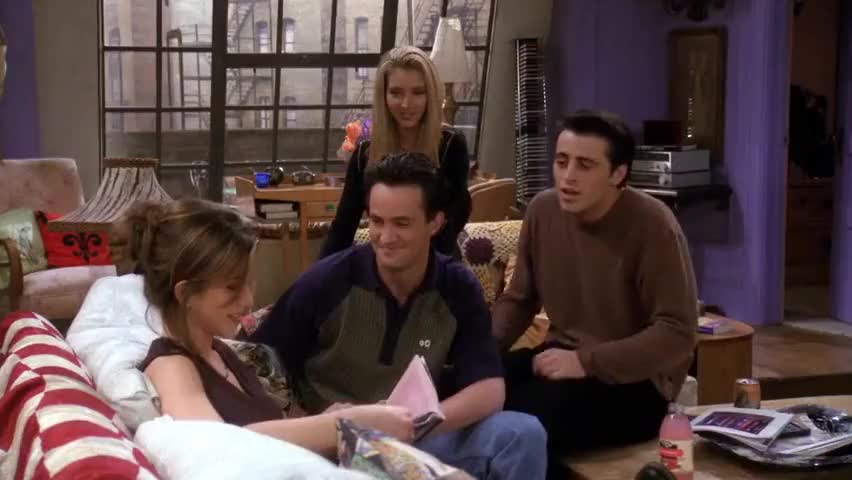 So tell me, was it like you and Chandler and then you and me...