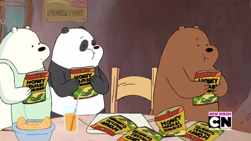 I got a zillion in a row for the What line is next for "We Bare Bears ...