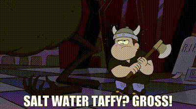 YARN | Salt water taffy? Gross! | Gravity Falls (2012) - S01E12 Animation |  Video clips by quotes | fbded642 | 紗