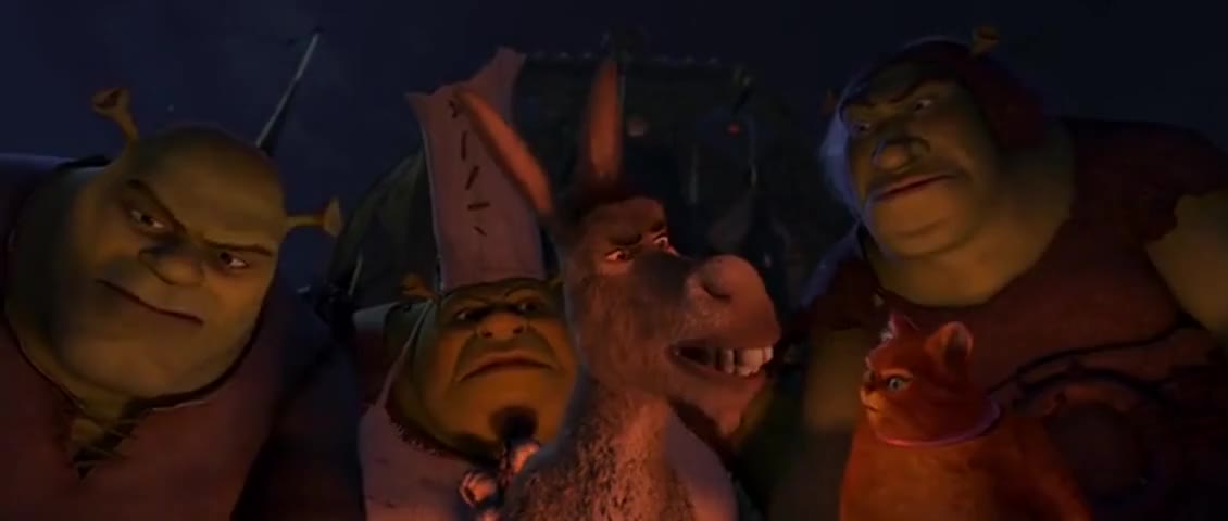 Shrek Forever After (2010) clip with quote But how? 