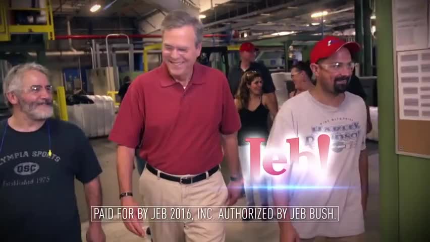 I'm Jeb Bush, and I approve this message.