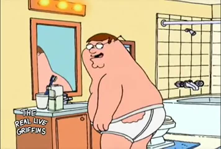 Peter Griffin Opening Pants Meme
