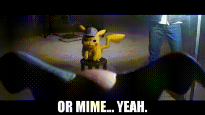 YARN | or mime... - Yeah. | POKÉMON Detective Pikachu - Official Trailer #1  | Video gifs by quotes | ff6b4f60 | 紗
