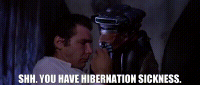 YARN | Shh. You have hibernation sickness. | Star Wars: Episode VI - Return of the Jedi (1983) | Video gifs by quotes | ffdaa838 | 紗