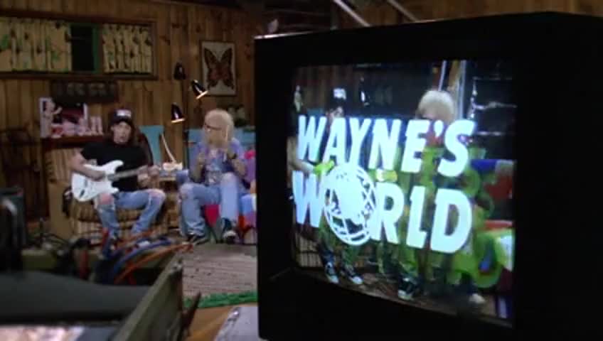 Yarn Party Time Excellent Wayne S World 2 1993 Music Video Clips By Quotes Fffb9ea8 紗
